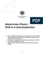 Physics Holiday Booklet