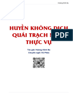 HUYỀN KHÔNG DỊCH QUÁI TRẠCH NHẬT THỰC VỤ - HOÀNG KÍNH BA - DEMO PDF