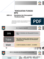 9.2 Membahas Dan Menyepakati Peraturan Desa