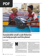 Sustainable Small-Scale Fisheries Can Help People and The Planet