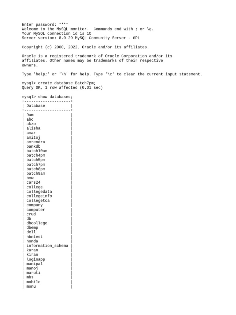 My sql first class pdf