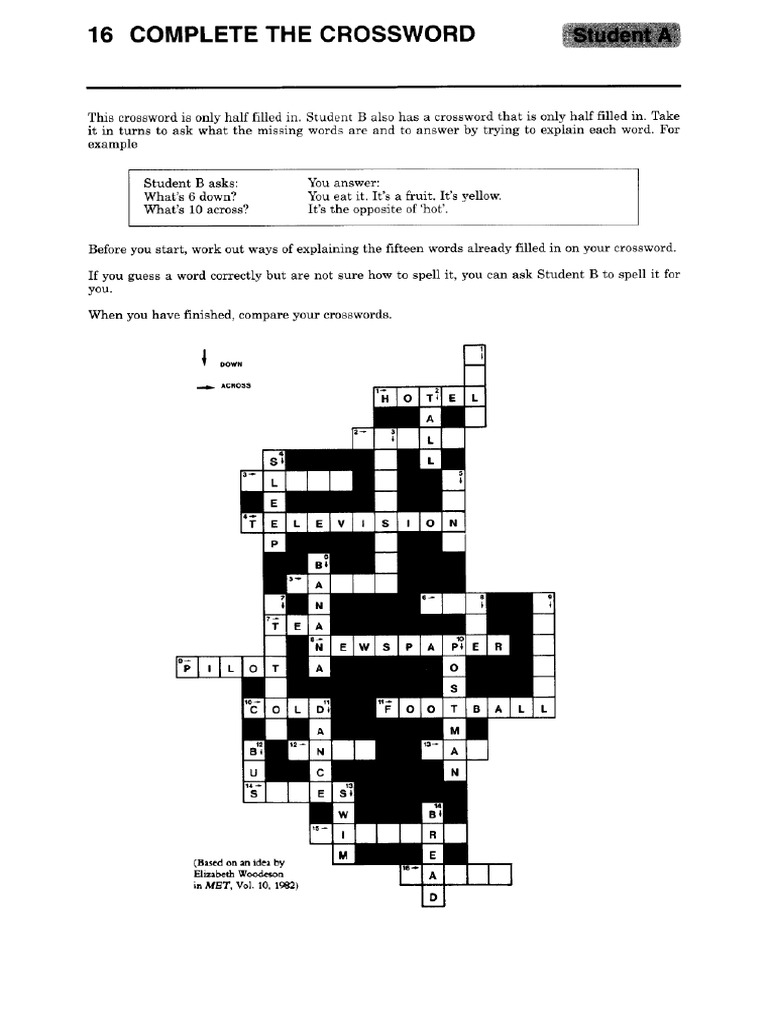 Crossword A PDF