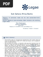 SSA Banks Nigeria Kenya Uganda