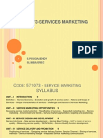 571073-Services Marketing: S.Pougajendy Sl/Mba/Srec