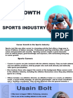 Job Growth in The Sports Industry