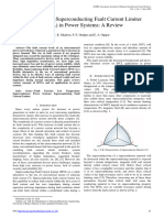 Application of Superconducting Fault Current Limit