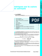 M433D Données Numériques Sur Le Cuivre Et Ses Alliages Corroyés