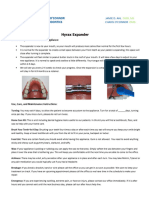 Hyrax Expander Instructions