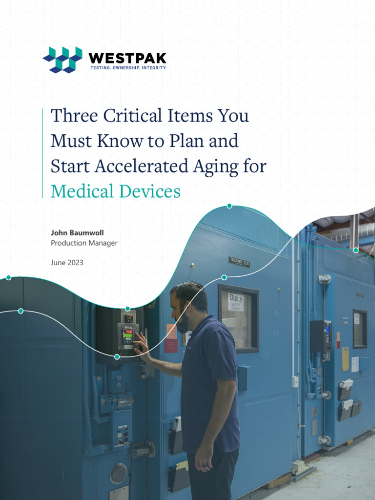 Accelerated Aging for Medical Devices | PDF | Shelf Life | Medical Device