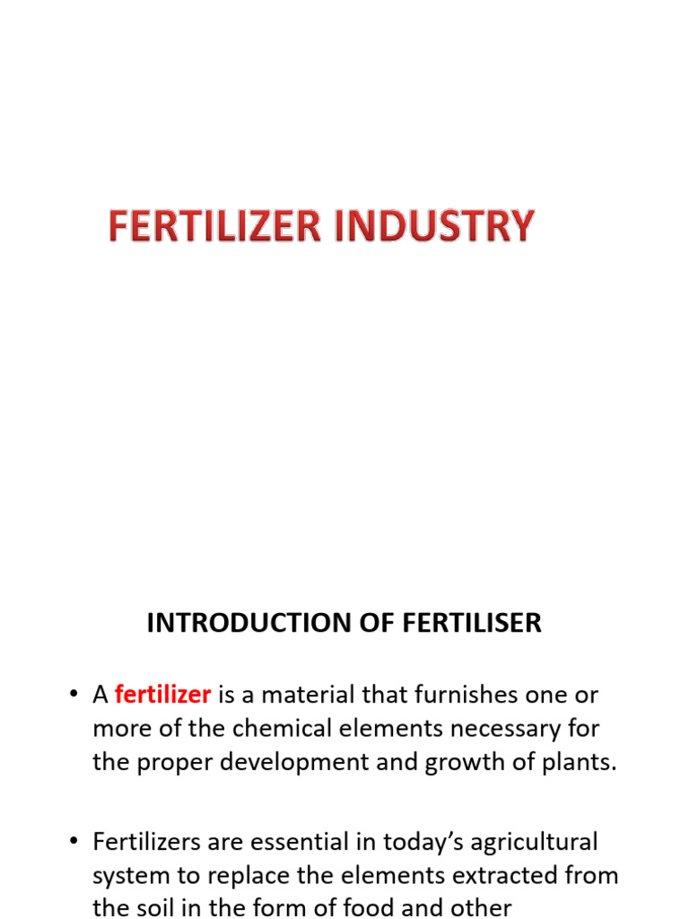 Fertiliser CPI PDF Fertilizer Plant Nutrition