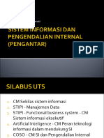 Sistem Teknologi Informasi Dan Pengendalian Intern