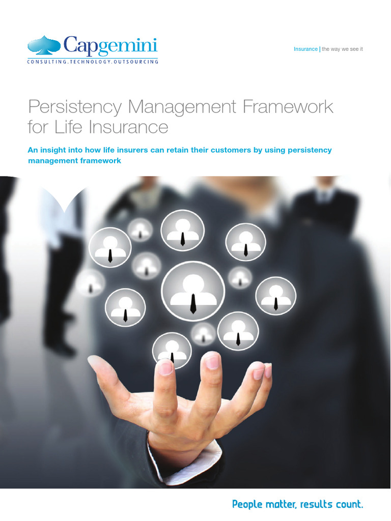 Persistency Management Framework For Life Insurance | PDF | Insurance ...