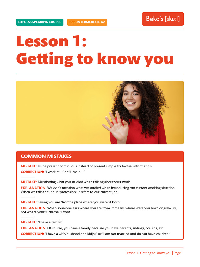 Common Mistakes in Introductions | PDF | Linguistics | Human Communication