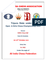 U13 Tripura State Selection Prospectus 2023
