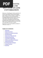 Download CHAT ETIQUETTE by api-3698496 SN6817290 doc pdf