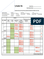 Academic Plan