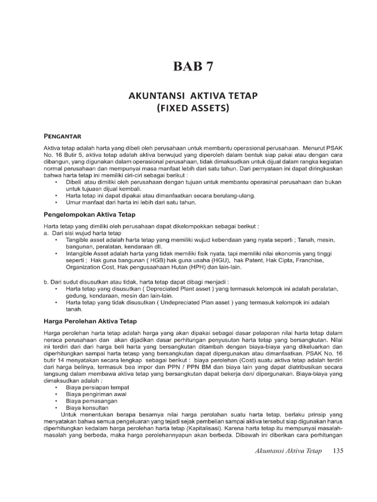 Aktiva Tetap | PDF