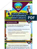 10 Horas Consejería Aventureros