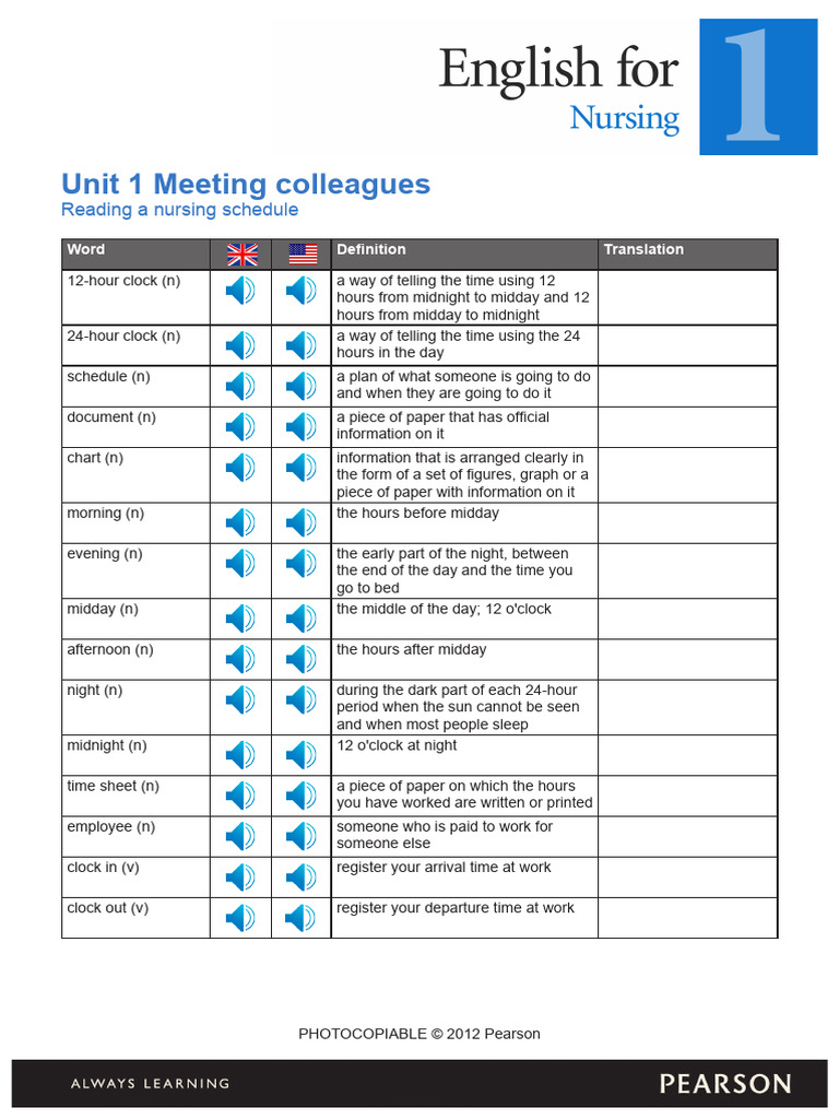 How To Make A Nursing Schedule