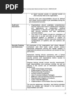 Incident Report and level