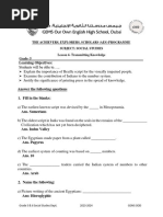 Transmitting Knowledge-Worksheet