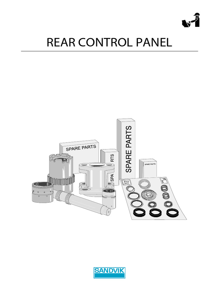 Rear Control Panel Components Overview | PDF | Screw | Valve