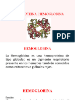 Proteina - Hemoglobina