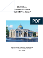 PROPOSAL Masjid Khoirul Aziz