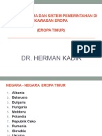 Bentuk Negara Dan Sistem Pemerintahan Di Kawasan Eropa Timur