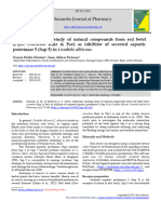 Molecular Docking Studyofnatural Compounds Fromred Betel (Piper Crocatum Ruiz & Pav) As Inhibitor of Secreted Aspartic Proteinase 5 (Sap 5) Incandida Albicans