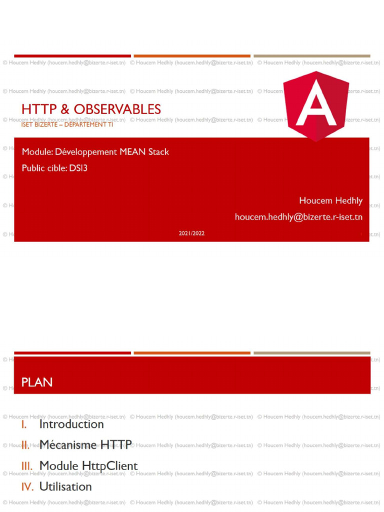 11 - HTTP and Observables | PDF