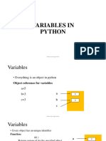 Variables, Data Types, Operators in Python