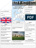 United Kingdom Worksheet