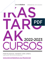 Ikastaroak 2022-2023