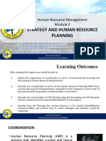 2021 Module 2 Strategy and Human Resource Planning