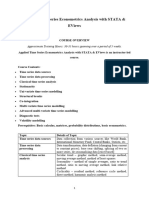 Time Series Analysis