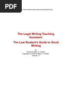 #LR&WThe Legal Writing Teaching Assistant MAGrinker