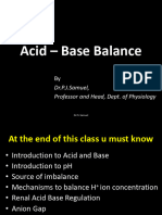 Acid-Base Balance - 2023 Batch October
