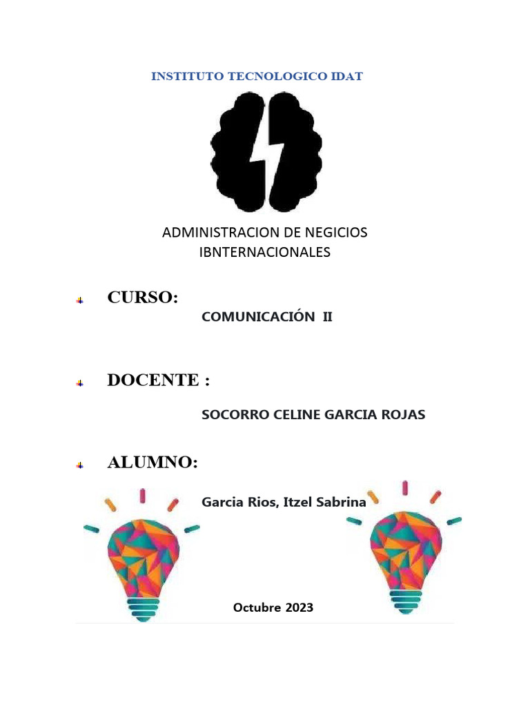 Instituto Tecnologico Idat Comunicacion 2 Pdf Cáncer Melanoma