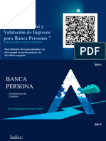 Simplificación Del Checklist - Banca Personas