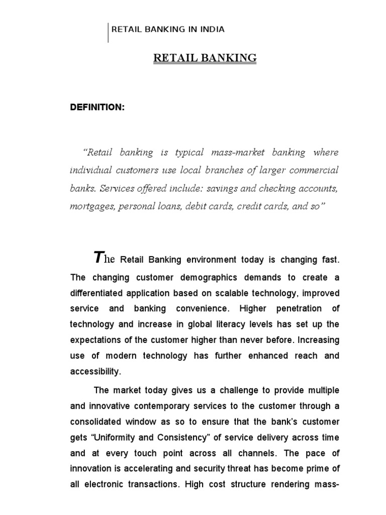 Retail Banking In India Full Automated Teller Machine Banks