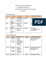 JADWAL Presentasi EBN RKZ Malang Dan Antonio Baturaja