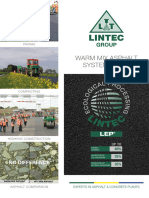 LINTEC LEP Warm Mix Asphalt System En16