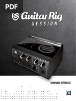 Guitar Rig Session IO Manual English | PDF | Installation