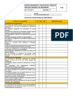 F 08 Inspección de Seguridad