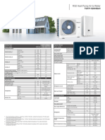 Tesla R32 Heat Pump Air To Water TGTP-12HMDA1 Spec 2023 ENG