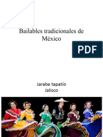 Bailables Tradicionales de México