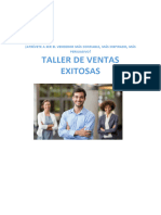 Taller para Escuela de Ventas 20 Horas