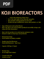 Koji Biroreactors