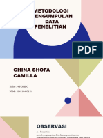 Ghina Shofa Camilla - 4 PGMI C - PPT Tema - Metodologi Penelitian Pendidikan